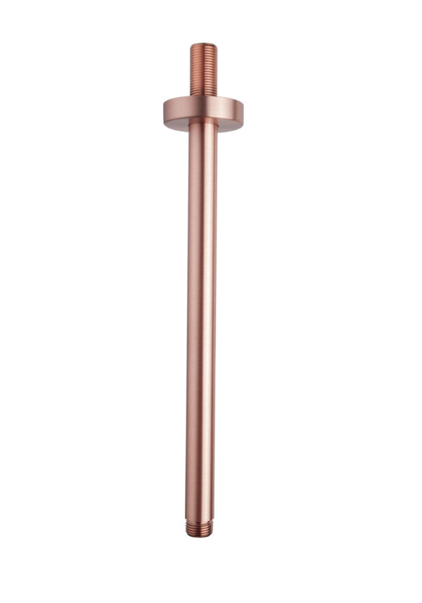 UniMatch douchearm met plafondbevestiging 30 cm geborsteld koper 296861