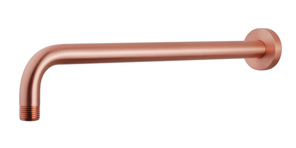 UniMatch douchearm met muurbevestiging 45 cm geborsteld koper 296881