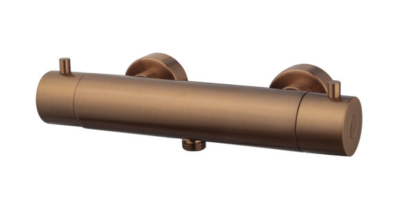 Caral Cool Touch thermostatische douchemengkraan geborsteld brons koper PVD 296929