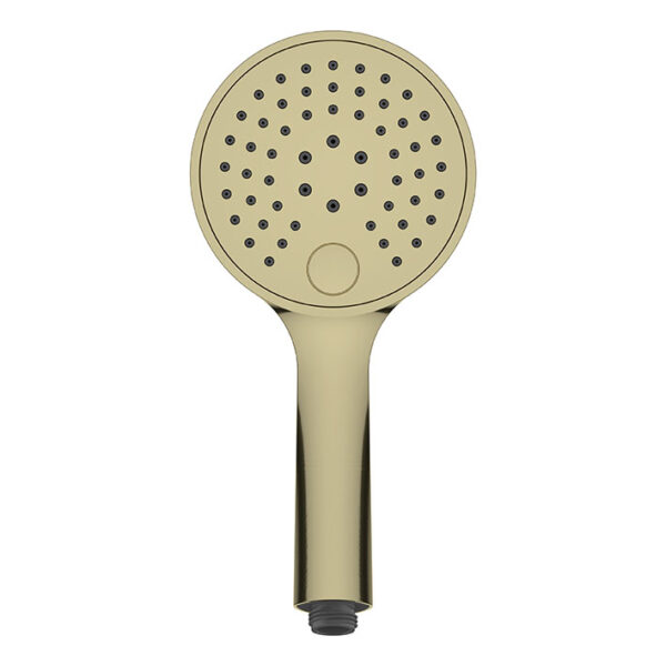 UniMatch handdouche 3 standen Ø 12 cm geborsteld messing PVD 296951