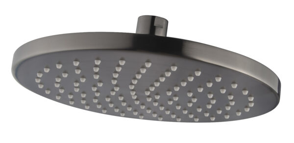 UniMatch hoofddouche rond 20 x 1,2 cm gunmetal PVD 297815