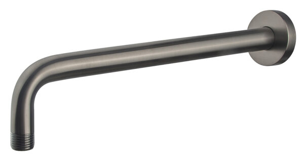 UniMatch douchearm met muurbevestiging 35 cm gunmetal PVD 297880