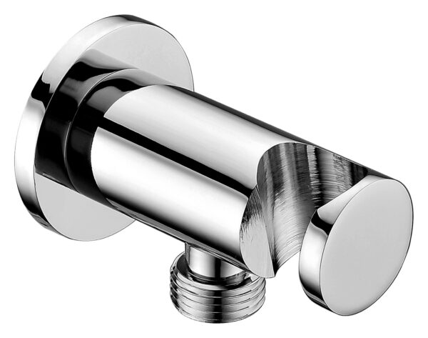 Nala wandaansluitbocht met handdouche houder 1/2" chroom 298038