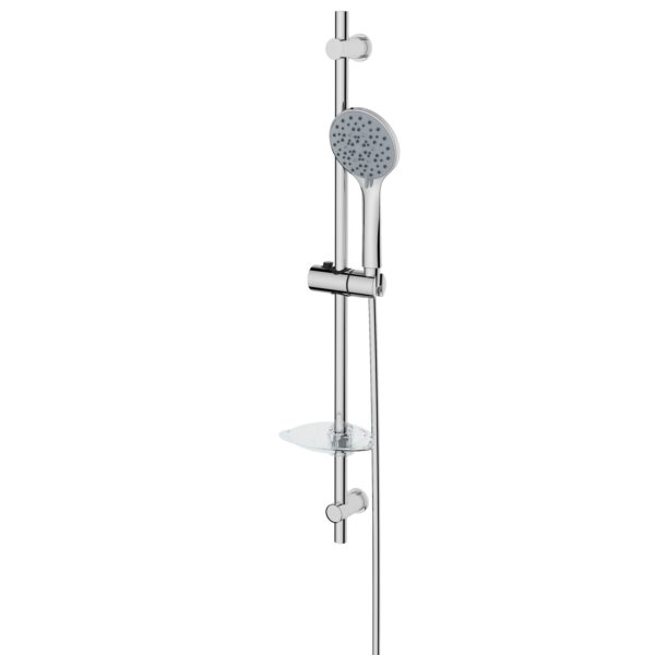 Glijstangset compleet chroom 303588