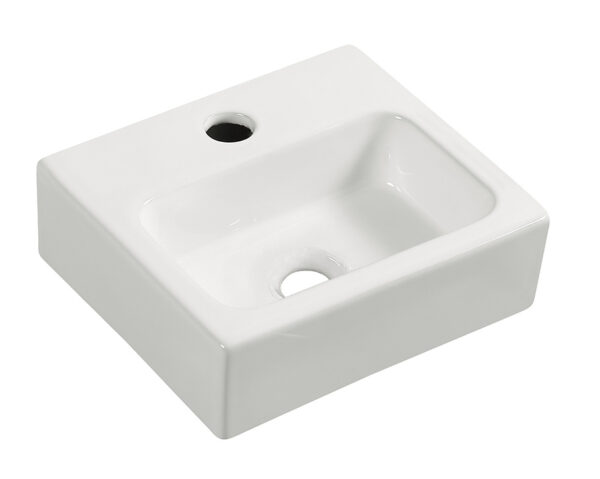 Leto mini fontein 28 x 24, 5 x 9 cm keramiek glans wit 323410