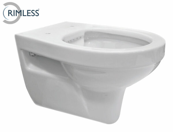 Trevi wandcloset rimless glans wit 323446