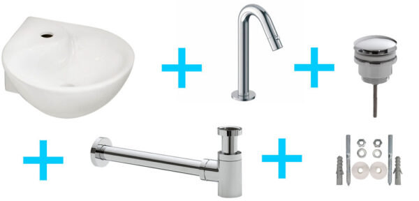 one-pack Porta fontein + Metro kraan 323594