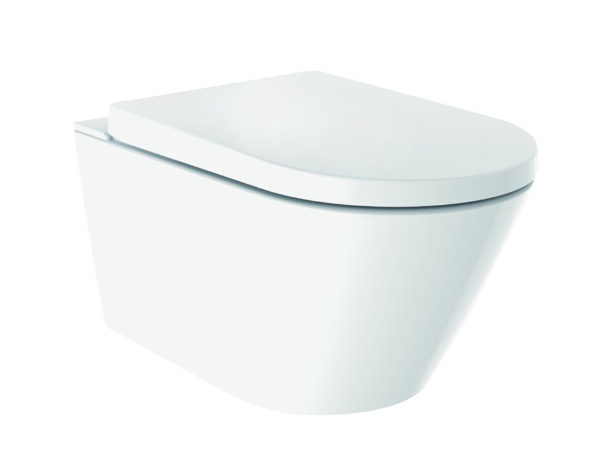 Vesta rimless wand douche-WC wit 323630