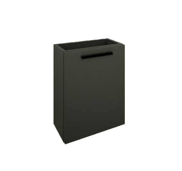 Marmaris fonteinkast 40 cm mat zwart 323664