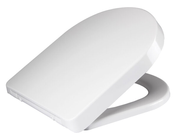 Deeline toiletzitting softclose en quick release glans wit 323778