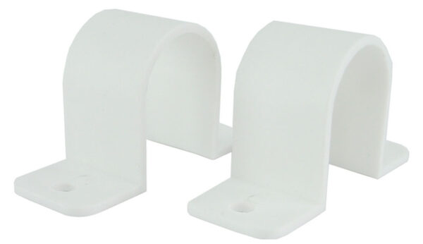 Set valpijpbeugels 32mm wit 324199