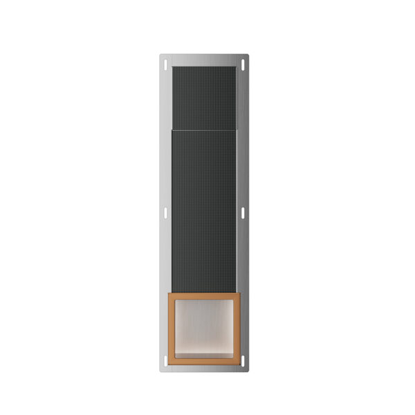 Rocko reserverolhouder inbouw geborsteld brons koper 332179