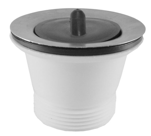 losse kunststof plug 11/2''x70mm wit 333515
