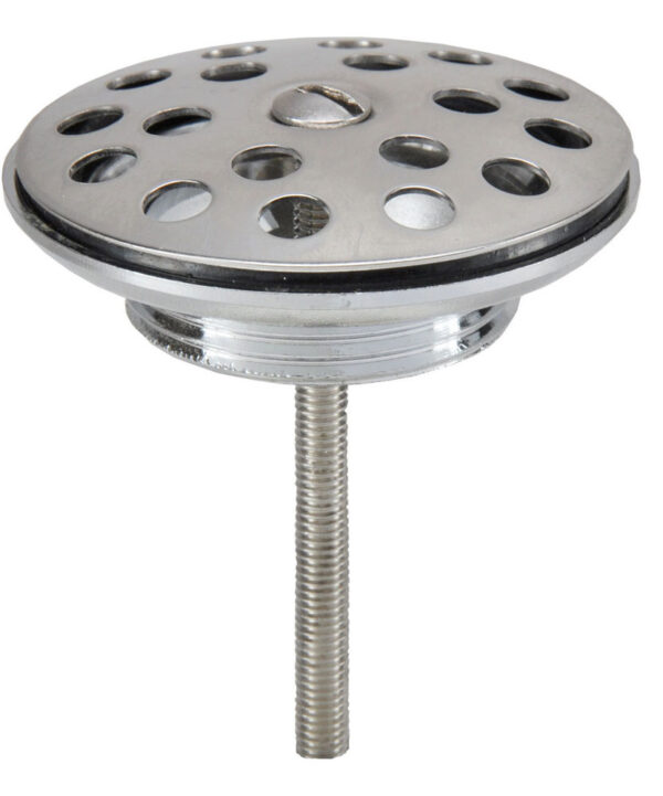 Korv open afvoerplug rooster 5/4" chroom 333541