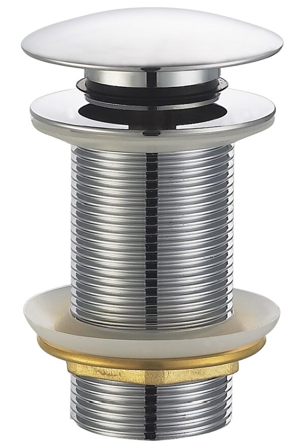 UniMatch clickwaste afvoerplug verlengd 5/4" chroom 334471