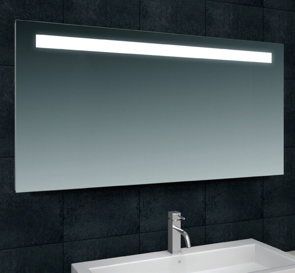 Tigris spiegel rechthoek met LED 140 x 80 cm 383764