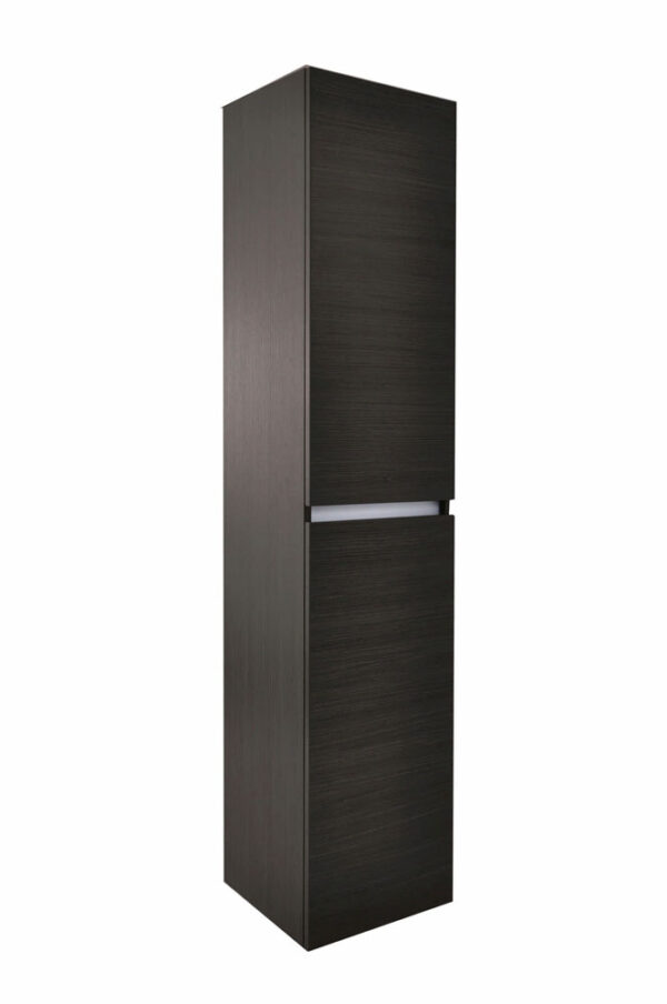 Vision kolomkast 2 deuren 160x35x35 houtnerf grijs 383931