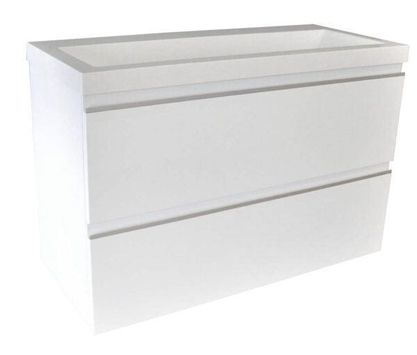 Shall onderkast 80 x 36 cm glans wit 384030