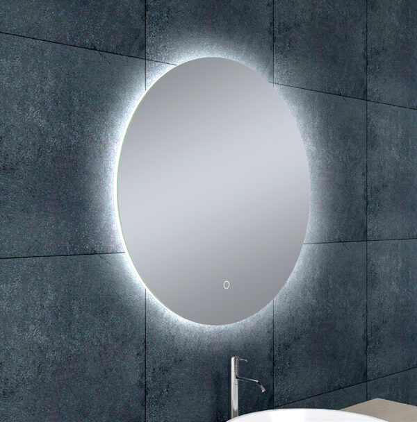 Soul spiegel rond met LED, dimbaar en spiegelverwarming 60 cm 384180