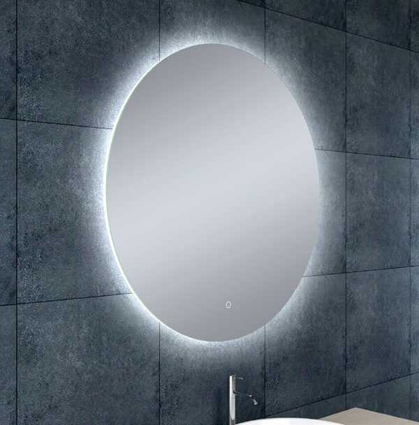 Soul spiegel rond met LED, dimbaar en spiegelverwarming 80 cm 384181
