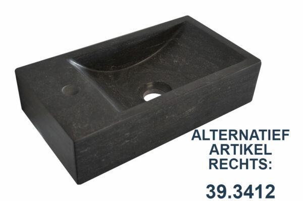 Raw fontein links 40x22x10 cm hardsteen gezoet 393500