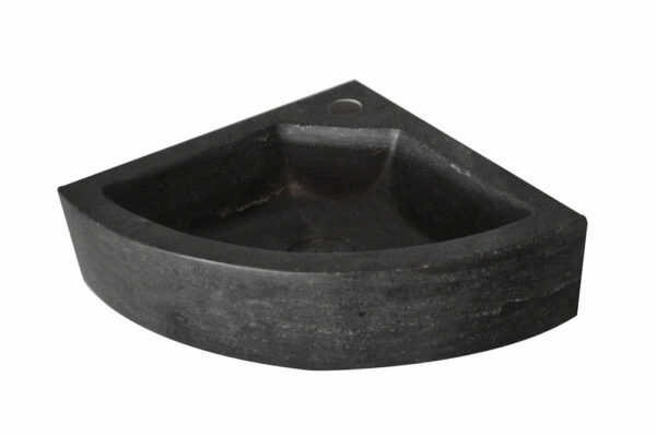 Raw hoekfontein 30x30x10 cm hardsteen gezoet 393503