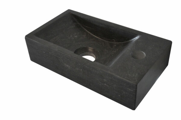 Raw fontein rechts 36x18x9 cm hardsteen gezoet 393506