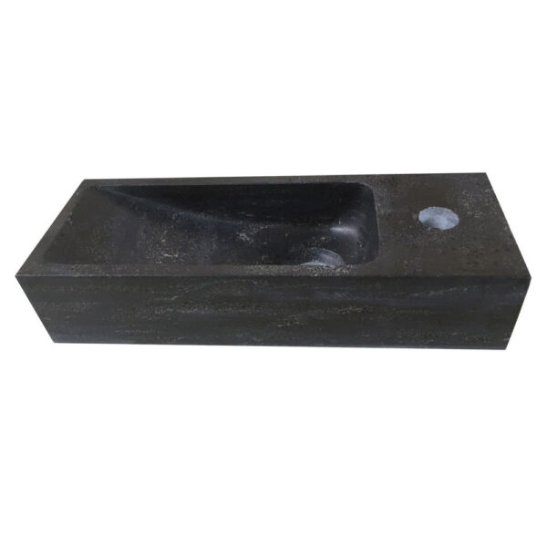 Raw fontein rechts 38x14x8 cm hardsteen gezoet 393508