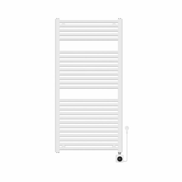 Elara elektrische radiator Smart WiFi 118,5 x 60 cm glans wit 413566