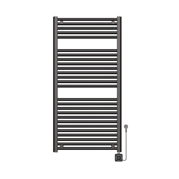 Elara elektrische radiator Smart WiFi 118,5 x 60 cm gunmetal PVD 413568