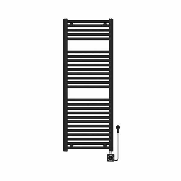 Elara elektrische radiator Smart WiFi 118,5 x 45 cm mat zwart 413588