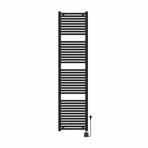 Elara elektrische radiator Smart WiFi 181,7 x 45 cm mat zwart 413593