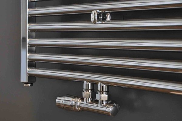 set onderblok compl. haaks (links) 16x2,0 +15 knel chroom 433536