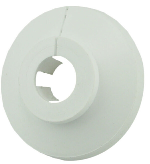 Klemrozet Wit Rond 12Mm 483505