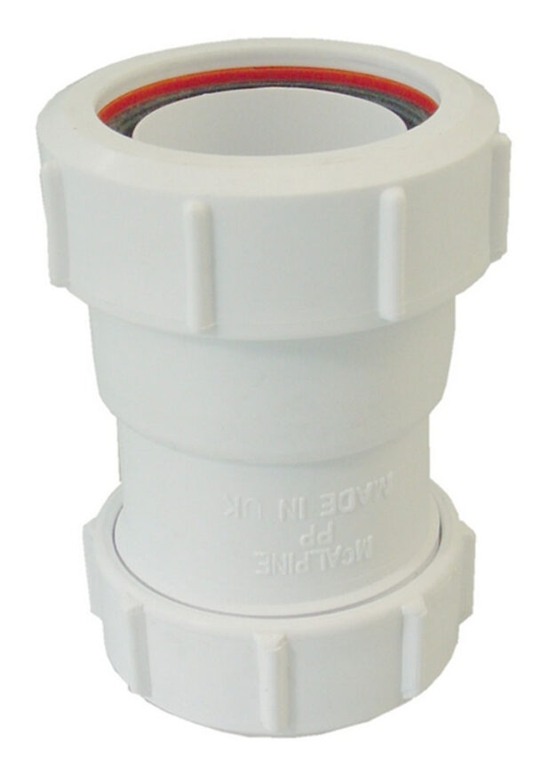 PVC loodverbinders 5/4x32mm 505002