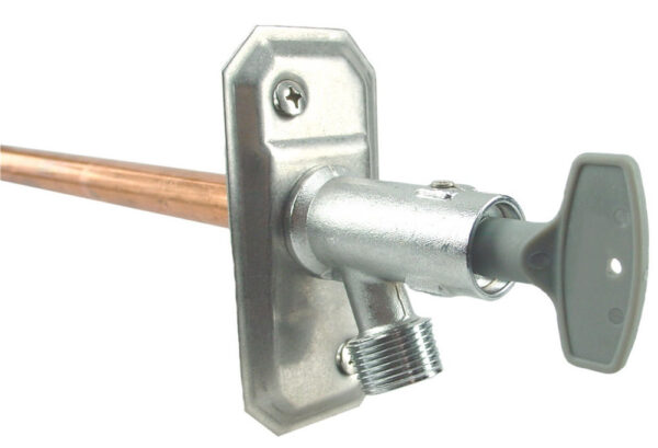 Vorstbestendige gevelkraancombinatie 15mm x 1/2" of 3/4" 534404