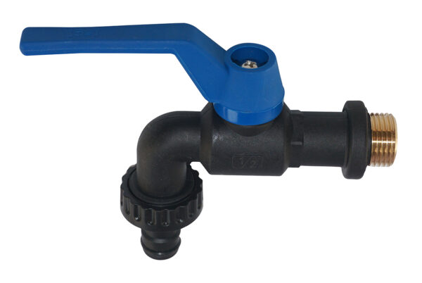 Buitenkraan vorstbestendig 1/2" zwart 534411