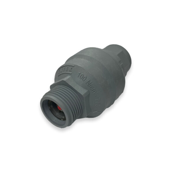 Waterslot 3/4" bi x 3/4" bu grijs 543715