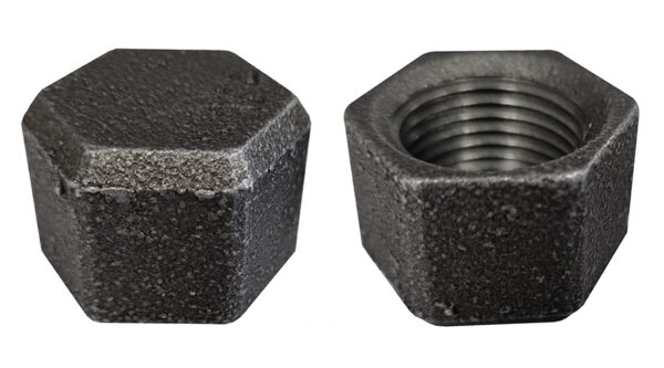 300 Malleable Dop 3/8" zwart 583621