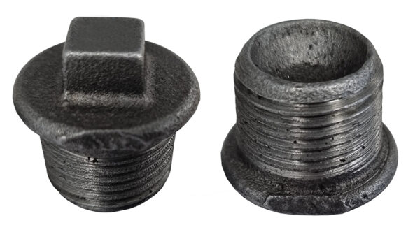 290 Malleable Plug 3/4" zwart 583624