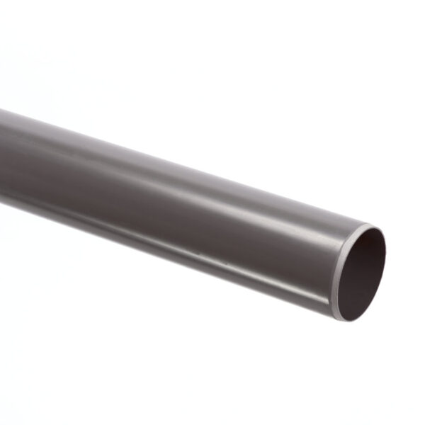 Afvoerbuis dikwandig SN4 PVC Komo 110 x 3 x 4000 mm grijs 622011