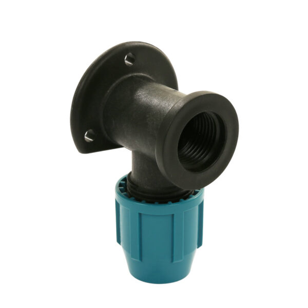 Tyleenmuurplaat 25mm x 3/4" binnendraad 643547