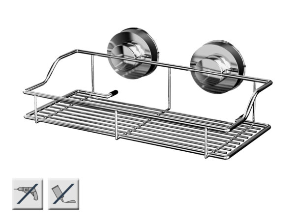 Z12010000 Doucherekje  250 X 95 X 142 Mm, Rvs/Kunststof 731265