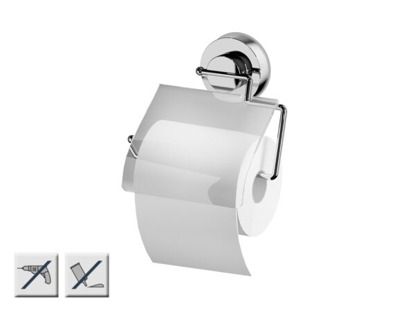 Z12100000 Toiletrolhouder 165 X 165 X 34 Mm, Rvs/Kunststof 731280
