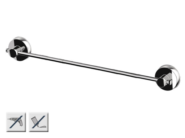 Z12120000 Handdoekhouder 555 X 65 X 72 Mm, Rvs/Kunststof 731285