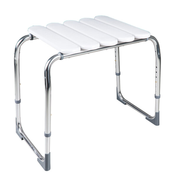 Ridder Pro badkamerkruk verstelbaar wit 731314
