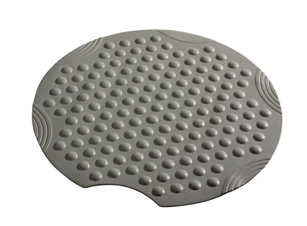Ridder Tecnoplus antislip mat douche rond 55 cm grijs 731330