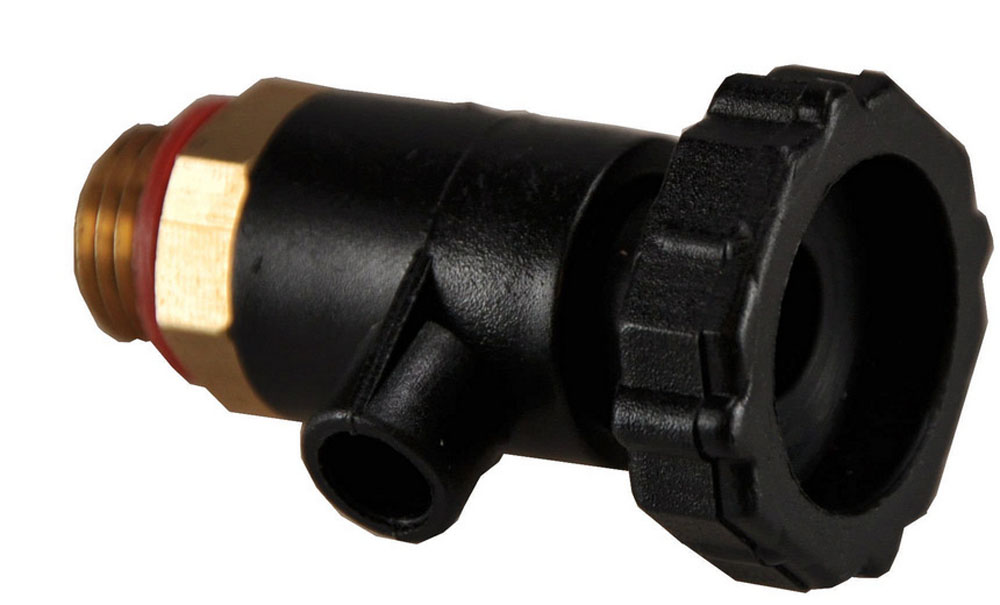 Productfoto draaibare aftapper tbv stopkraan 1/4 143562