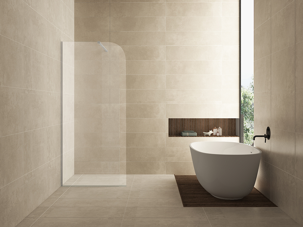 Productfoto Curvea inloopdouche 800 x 2000 x 8 mm nano helder glas 203563