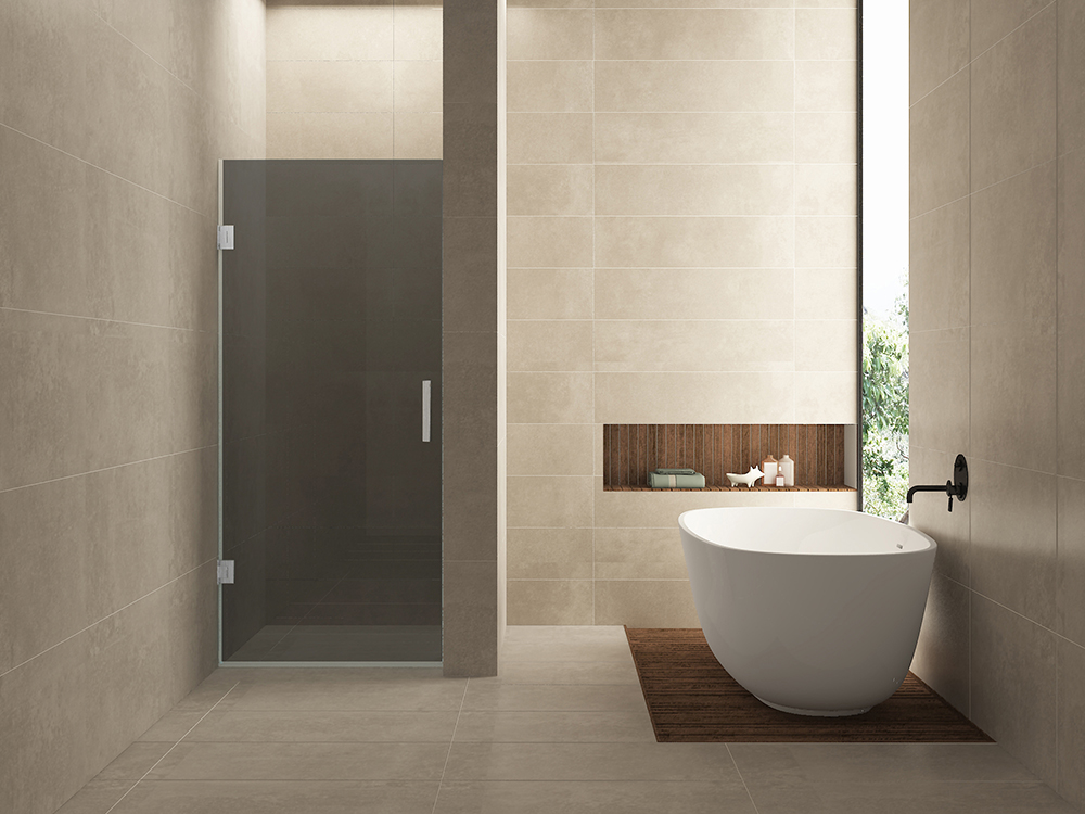 Productfoto Less glas voor nisdeur 800 x 2000 x 8 mm nano rookglas 203726